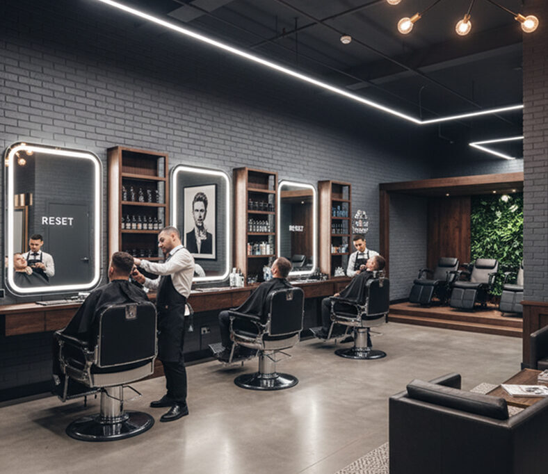 men's luxury salon