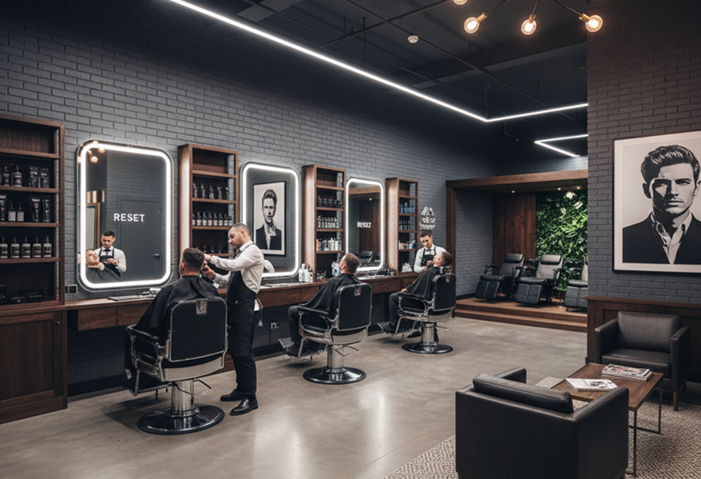 men's luxury salon